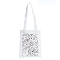 Сумка-Шоппер, раскраска «Зверята» 20 × 27 см Сумка-Шоппер, раскраска «Зверята» 20 × 27 см
