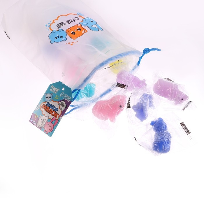 Антистресс сквиш мялка &laquo;Дельфин&raquo;, с песком, тянучка