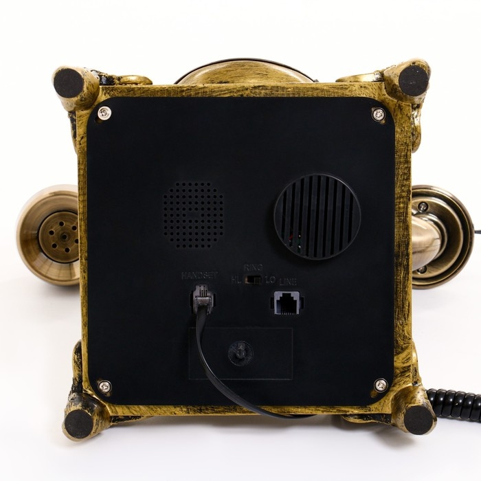 Ретро-телефон Ретро-телефон "Амес", 18 х 24 х 25 см, позолота