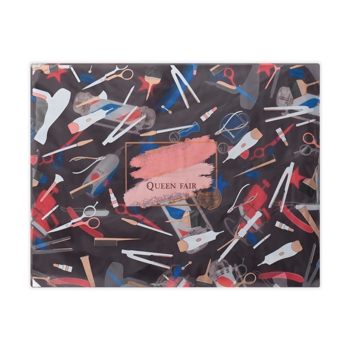 Пеньюар парикмахерский, цвет чёрный Пеньюар парикмахерский, цвет чёрный