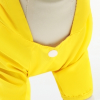 Комбинезон для собак, демисезонный с подкладом, размер S (ДС 25, Ог 37см), жёлтый Комбинезон для собак, демисезонный с подкладом, размер S (ДС 25, Ог 37см), жёлтый