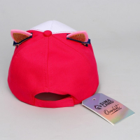 Кепка детская для девочки &laquo;Кошечка-красотка&raquo;, с заколочками, р-р. 52-54, 5-7 лет