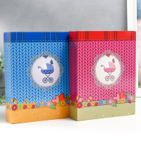 Фотоальбом на 200 фото 10х15 см "Детский альбом-5" МИКС