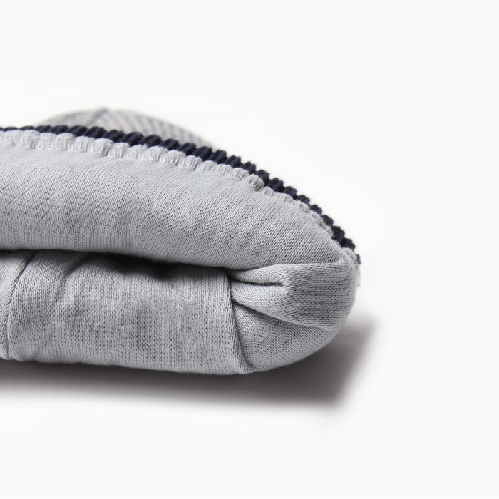 Шапка детская MINAKU р-р 48-50, цвет серый/синий Шапка детская MINAKU р-р 48-50, цвет серый/синий