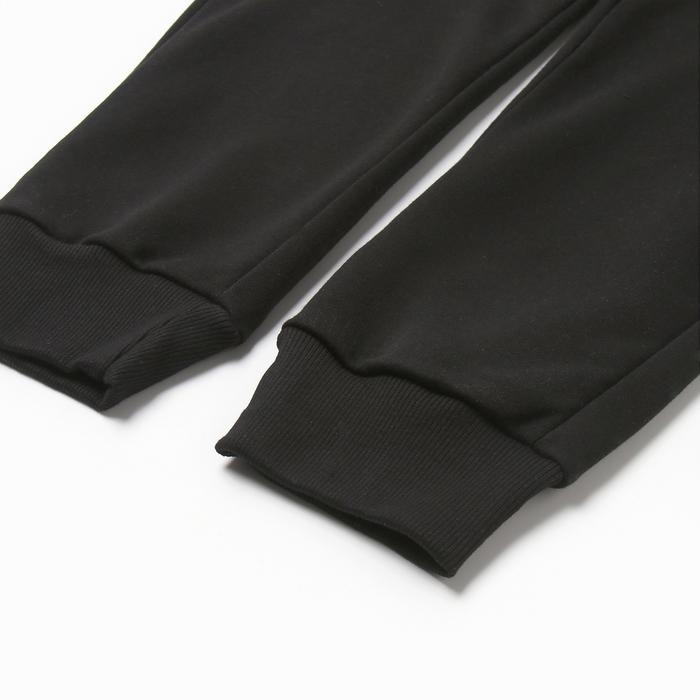 Брюки мужские, цвет чёрный, размер 58