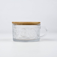 Кружка с крышкой стеклянная Дорого внимание &laquo;With love&raquo;, 450 мл