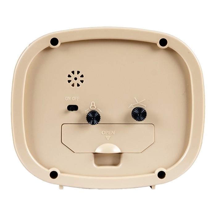 Часы - будильник настольные Часы - будильник настольные "Классика", дискретный ход, 12.5 х 10.5 см, АА