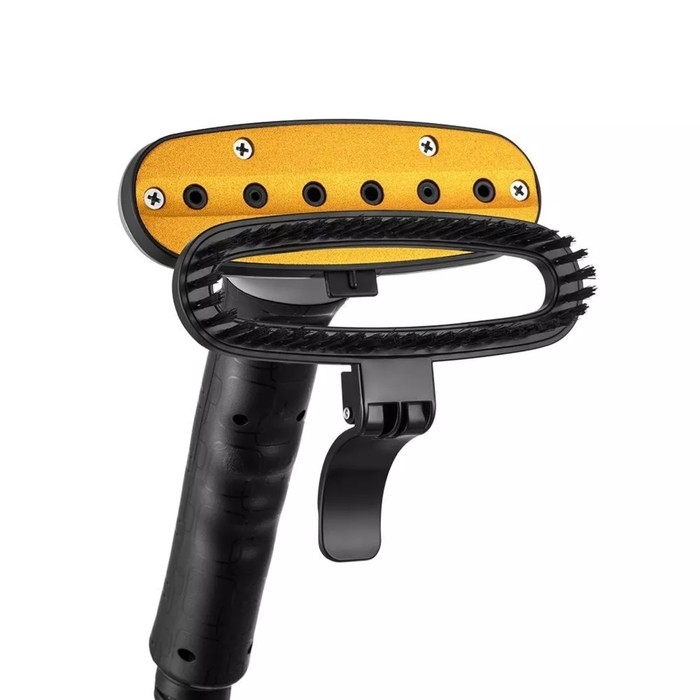 Отпариватель Kitfort КТ-9157, напольный, 2200 Вт, 3000 мл, 45 г/мин, шнур 3м, серо-оранжевый 1020844