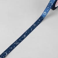 Лента атласная &laquo;Космос&raquo;, 15 мм &times; 23 &plusmn; 1 м, цвет синий №038