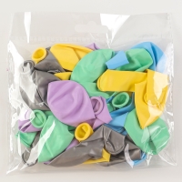 Шар латексный 10" &laquo;Легкость&raquo;, набор 25 шт., МИКС