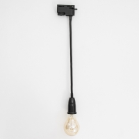 Светильник трековый "Снейк" Е27 40Вт черный 3,5х3,5х40см