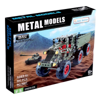 Конструктор металлический &laquo;Военный грузовик&raquo;, 307 деталей