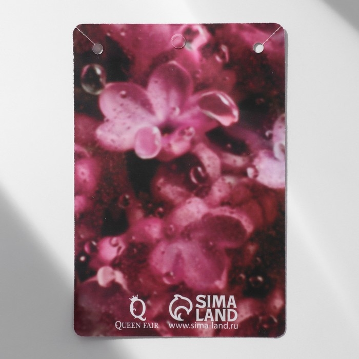 Кулон &laquo;Цветок&raquo; мечта, цвет бело-розовый в золоте, 40 см