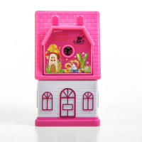 Точилка механическая с контейнером "Домик", МИКС Точилка механическая с контейнером "Домик", МИКС