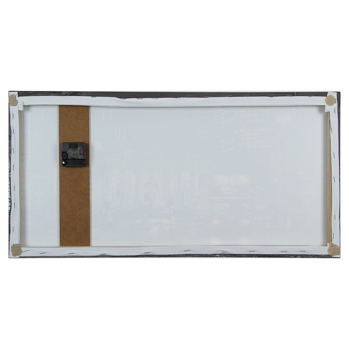 Часы-картина настенные, на холсте, интерьерные, бесшумные "Лондон", 40 х 76 см