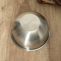 Миска из нержавеющей стали с мерной шкалой, 1,4 л, d=17 см, Миска из нержавеющей стали с мерной шкалой, 1,4 л, d=17 см,