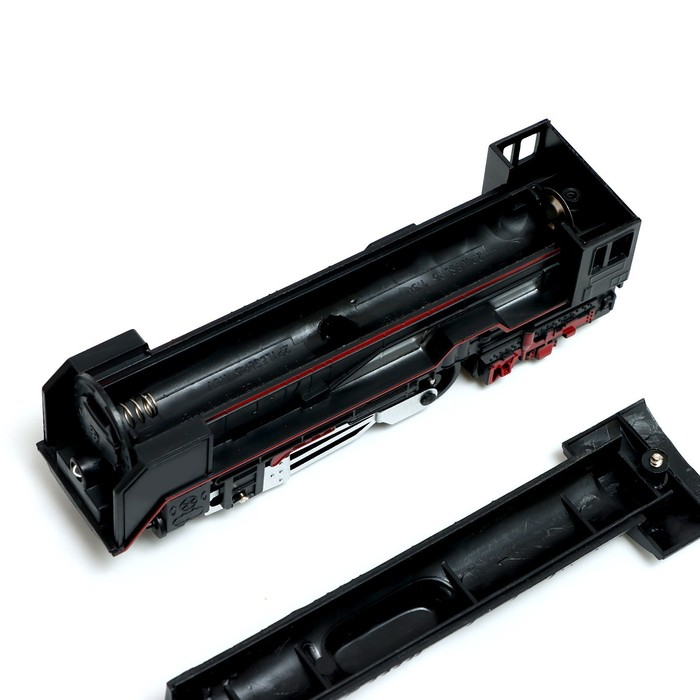 Железная дорога &laquo;Скорый поезд&raquo;, работает от батареек