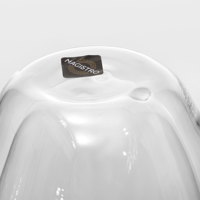 Бокал стеклянный с двойными стенками Magistro &laquo;Олд фэшн&raquo;, 350 мл