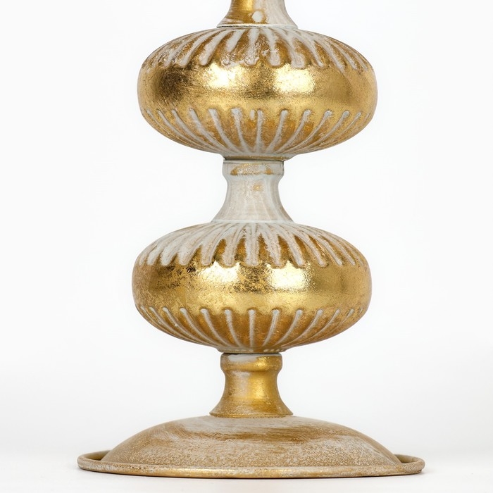 Подсвечник металл «Ярусы» для одной свечи 16 х 16 х 31 см Подсвечник металл «Ярусы» для одной свечи 16 х 16 х 31 см