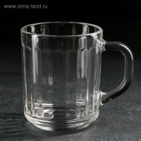Кружка стеклянная &laquo;Ретро&raquo;, 200 мл