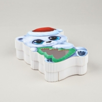 Коробка подарочная &laquo;Дружок&raquo;, 21 х 15 х 5 см, Новый год