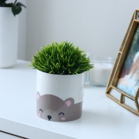 Кашпо для цветов, &laquo;Медведь&raquo;, 10 х 10 см