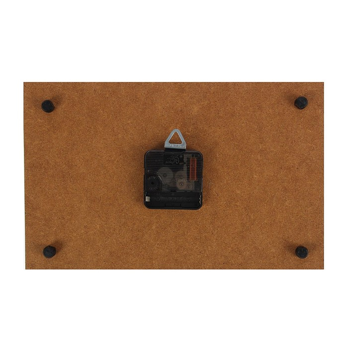 Часы-картина настенные, интерьерные "Бело-сиреневые цветы", бесшумные, 30 х 20 см