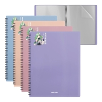 Папка 20 вкладышей на спирали, А4, 600 мкм, ErichKrause "Matt Manga", текстура "песок", микс Папка 20 вкладышей на спирали, А4, 600 мкм, ErichKrause "Matt Manga", текстура "песок", микс