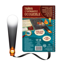 Книга-квест с фонариком &laquo;Тайна старинного особняка&raquo;, 30 стр.