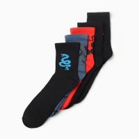 Набор мужских носков KAFTAN New year, р. 41-44 (27-29 см), 5 пар