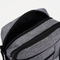 Сумка мужская, цвет серый Сумка мужская, цвет серый