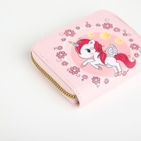 Кошелёк на молнии, цвет розовый Кошелёк на молнии, цвет розовый