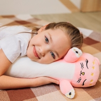 Подушка для путешествий мягкая игрушка &laquo;Котик&raquo;, 70 см