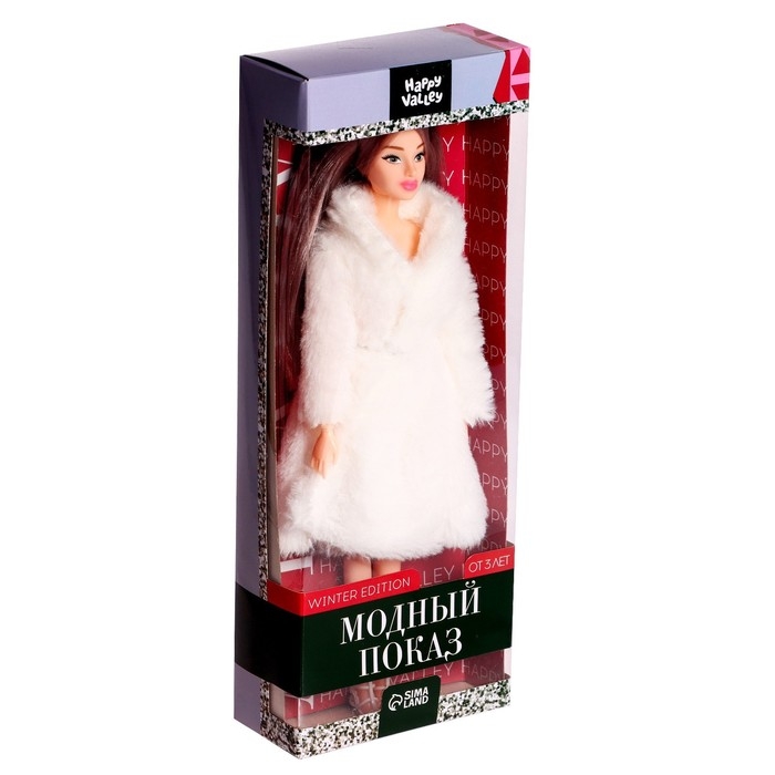 Кукла модель шарнирная &laquo;Модный показ&raquo; winter edition
