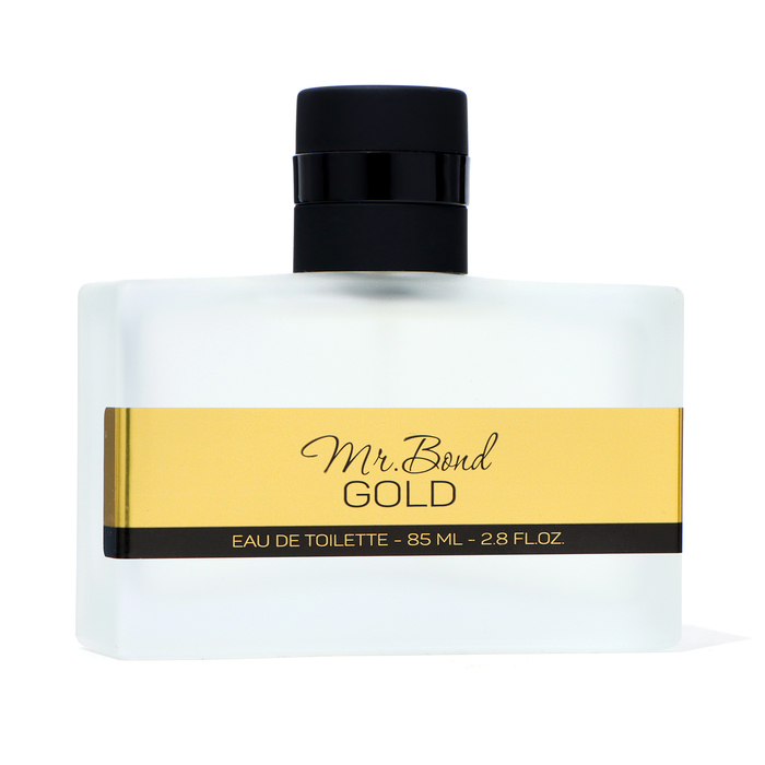 Туалетная вода мужская Mr. Bond GOLD, 85 мл