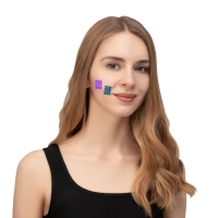 Тейп для лица, набор, 6 листов, цвет бежевый Тейп для лица, набор, 6 листов, цвет бежевый