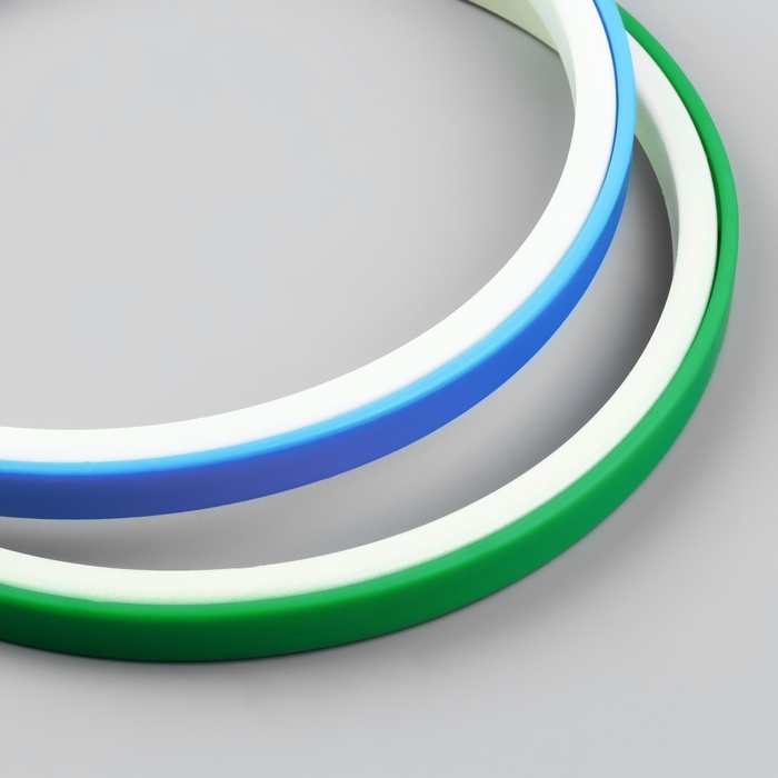 Пяльцы для вышивания, d = 14/16 см, цвет зелёный