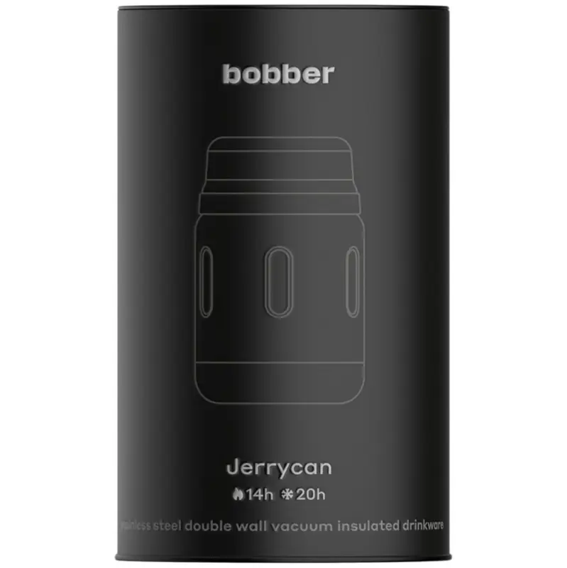 Термос для еды Jerrycan 700, вакуумный, стальной матовый