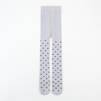 Колготки детские KAFTAN «Сердечки» 104-110 см, цвет серый Колготки детские KAFTAN «Сердечки» 104-110 см, цвет серый