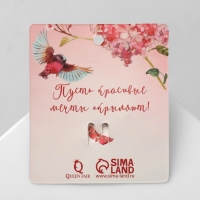 Брошь &laquo;Париж весной&raquo;, цвет белый в серебре