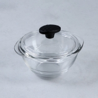 Кастрюля для микроволновой печи стеклянная &laquo;Дорна&raquo;, 1 л, Иран