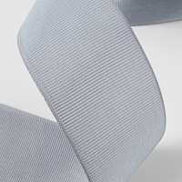 Лента репсовая, 40 мм, 23 &plusmn; 1 м, цвет светло-серый №3