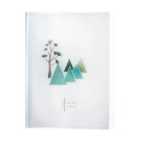 Папка формат А4, с 40 прозрачными файлами "Река", МИКС Папка формат А4, с 40 прозрачными файлами "Река", МИКС