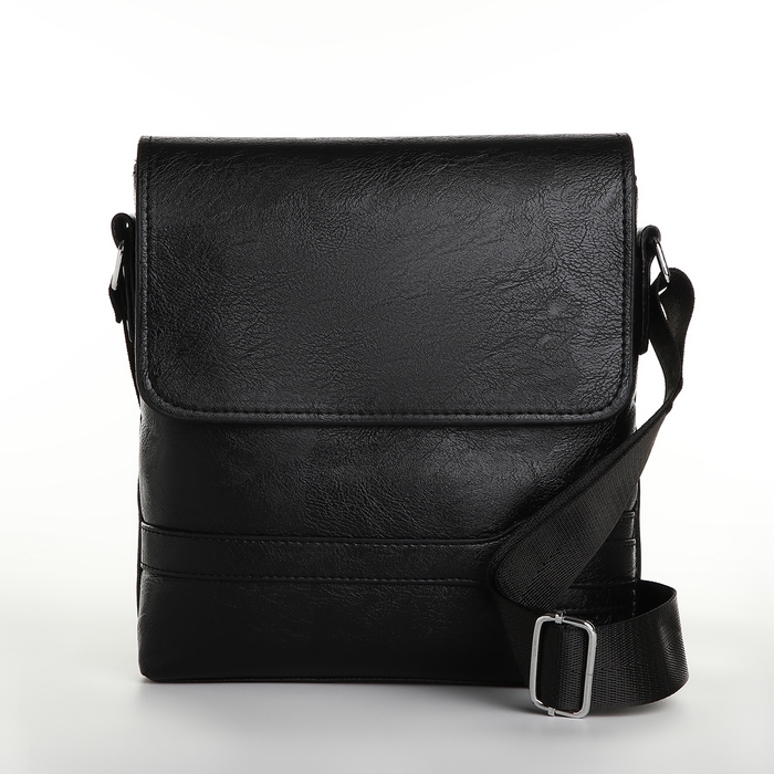 Сумка мужская, цвет чёрный