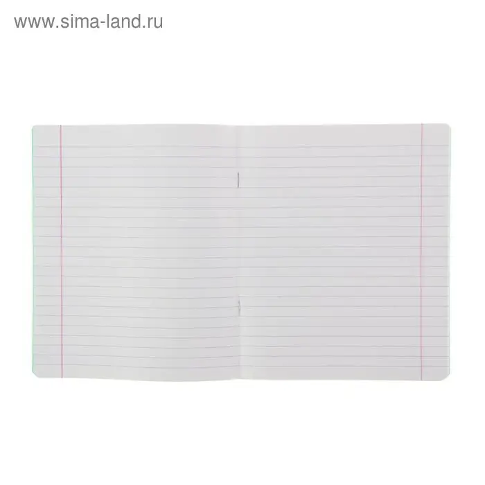 Тетрадь 24 листа в линейку &laquo;Зелёная обложка&raquo;, белизна 95% (по 20 шт. в запайке)