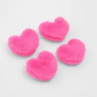 Мягкая игрушка &laquo;Розовое сердечко&raquo;, набор 4 шт.
