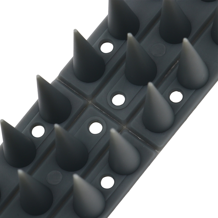 Отпугиватель для птиц, 33,5 &times; 4,5 см, шипы противоприсадные, 51 шт., 3 ряда, Greengo