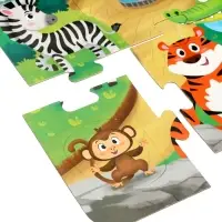 Sorter puzzle 12pcs, 6 shapes