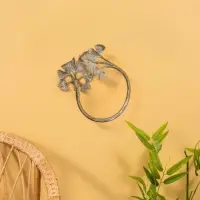 Крючок настенный "Соцветие" 24х19х7,5 см, алюминий