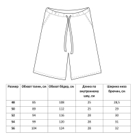 Шорты мужские MINAKU: Casual collection MAN цвет графит меланж, р-р 48